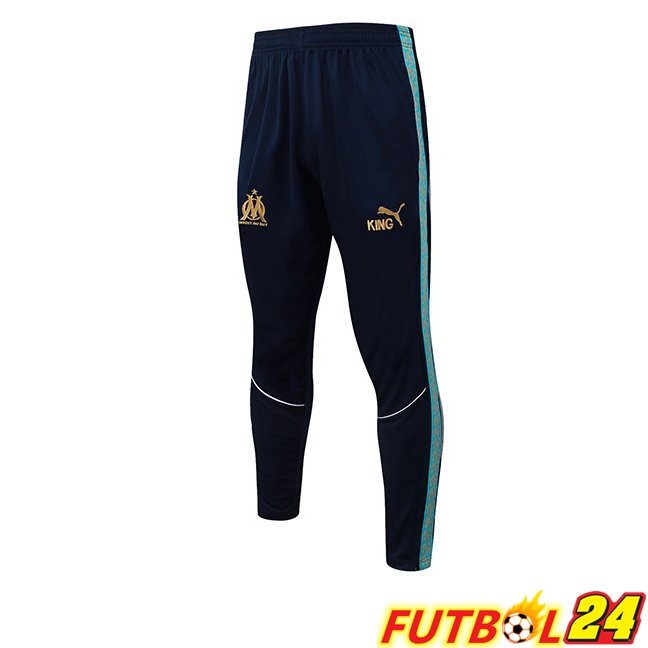 Pantalon Entrenamiento Marsella OM Negro 2026/2027