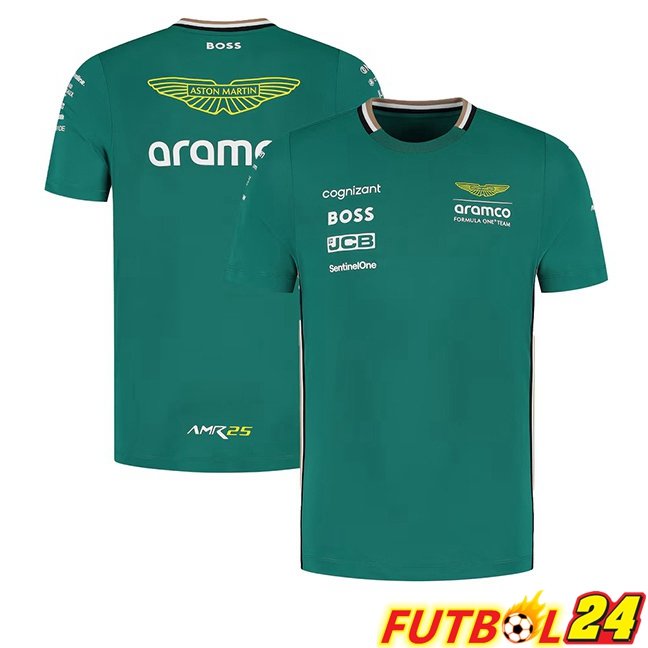 Camiseta Formule 1 Aston Martin Verde 2025/2026