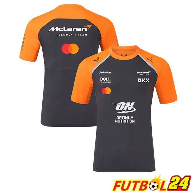 Camiseta Formule 1 McLaren Azul Real Naranja 2025/2026