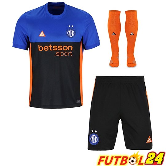 Camiseta Inter Milan Cuarta (Cortos + Calcetines) 2025/2026