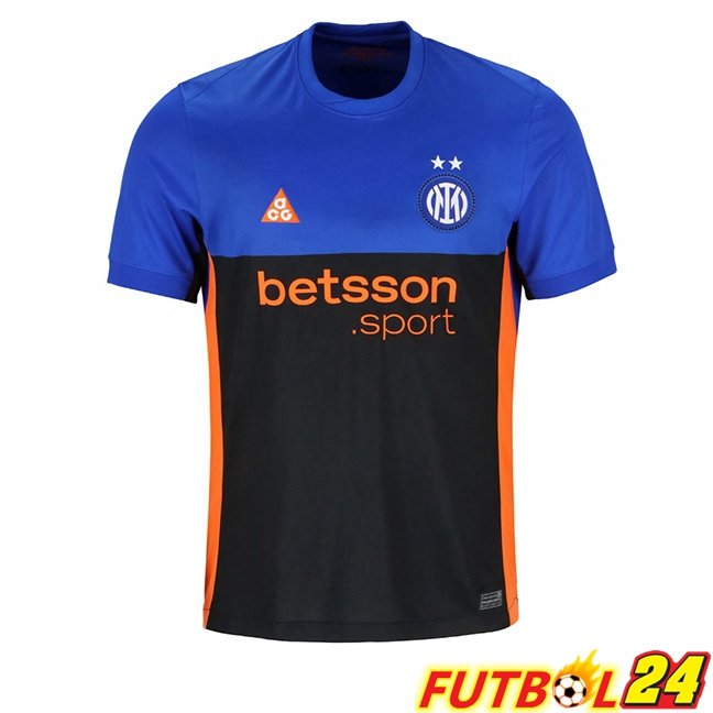 Camisetas De Futbol Inter Milan Cuarta Azul Negro 2025/2026