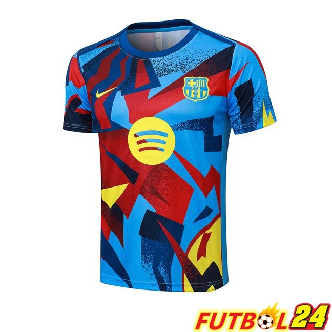 Camiseta Entrenamiento FC Barcelona Azul Rojo 2026/2027