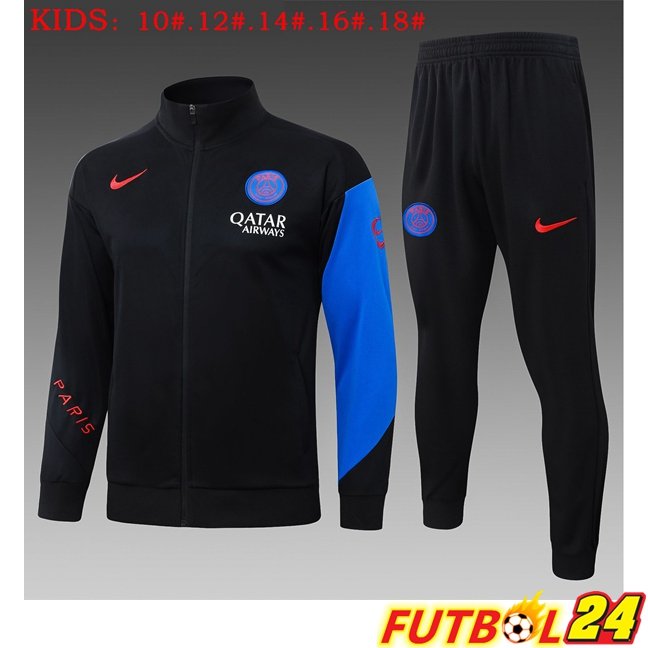 Chandal Equipos De Futbol - Chaqueta Paris PSG Ninos Negro 2026/2027