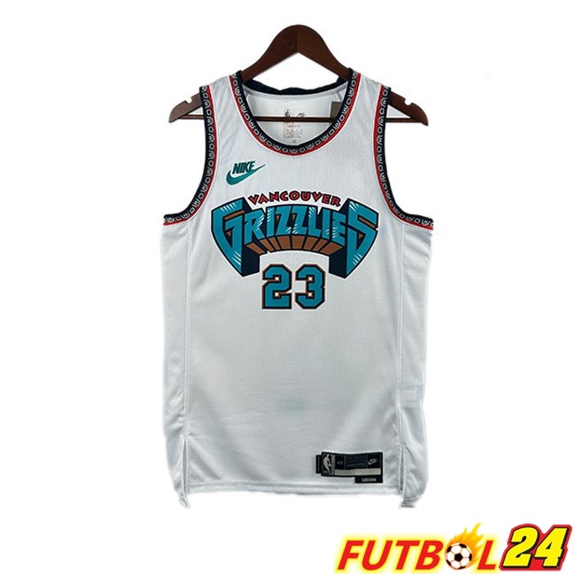 Camiseta NBA Memphis Grizzlies (Derrick Rosado 23) Blanco 2024/2025