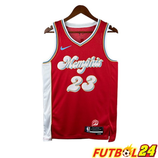 Camiseta NBA Memphis Grizzlies (Derrick Rosado 23) Rojo 2024/2025