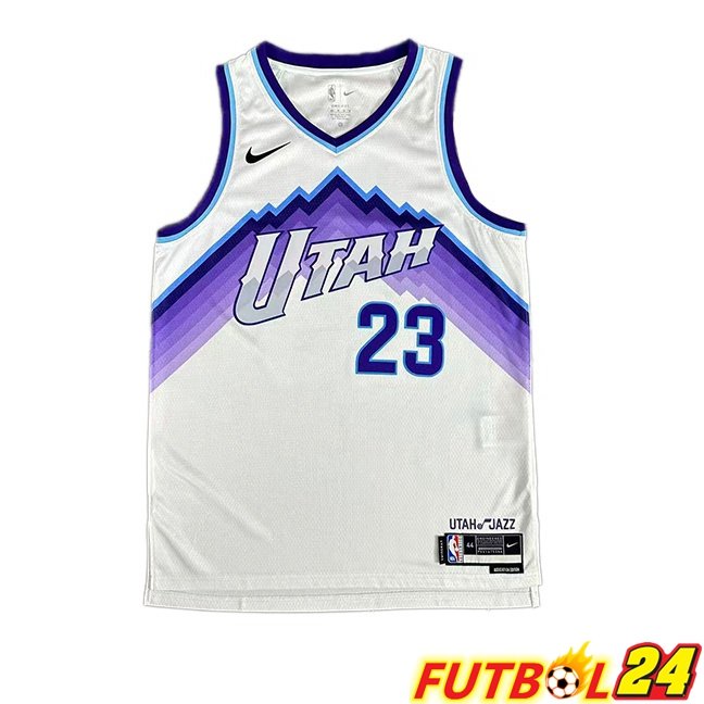 Camiseta NBA Utah Jazz (Lauri Markkanen 23) Blanco 2025/2026