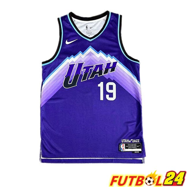 Camiseta NBA Utah Jazz (Ace Bailey 19) Púrpura 2025/2026