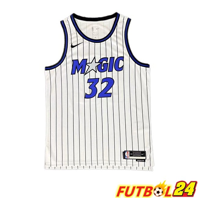 Camiseta NBA Orlando Magic (Shaquille O'Neal 32) Blanco 2025/2026