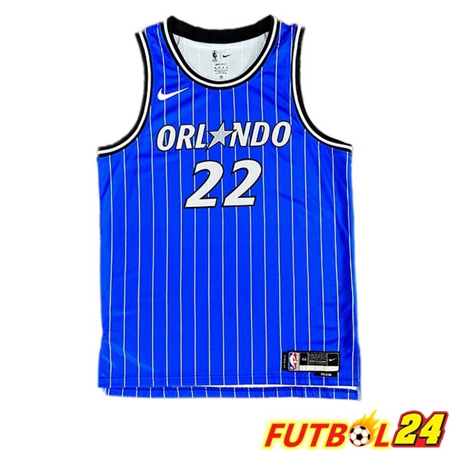 Camiseta NBA Orlando Magic (Franz Wagner 22) Azul 2025/2026