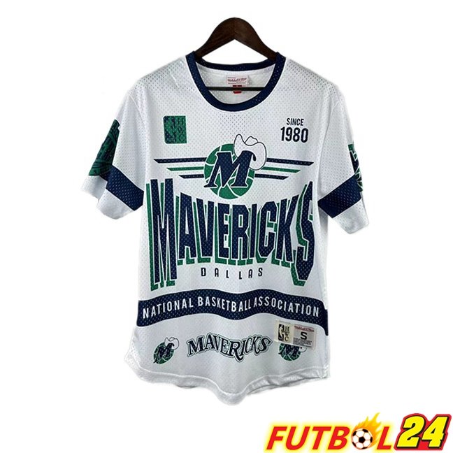 Camiseta NBA Dallas Mavericks Edición Especial Retro Verde Blanco 2025/2026