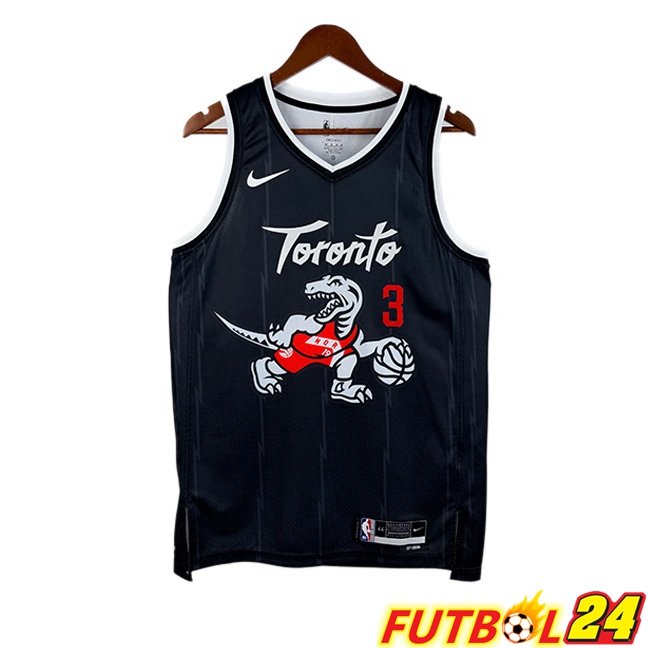 Camiseta NBA Toronto Raptors (Brandon Ingram 3) Negro 2025/2026