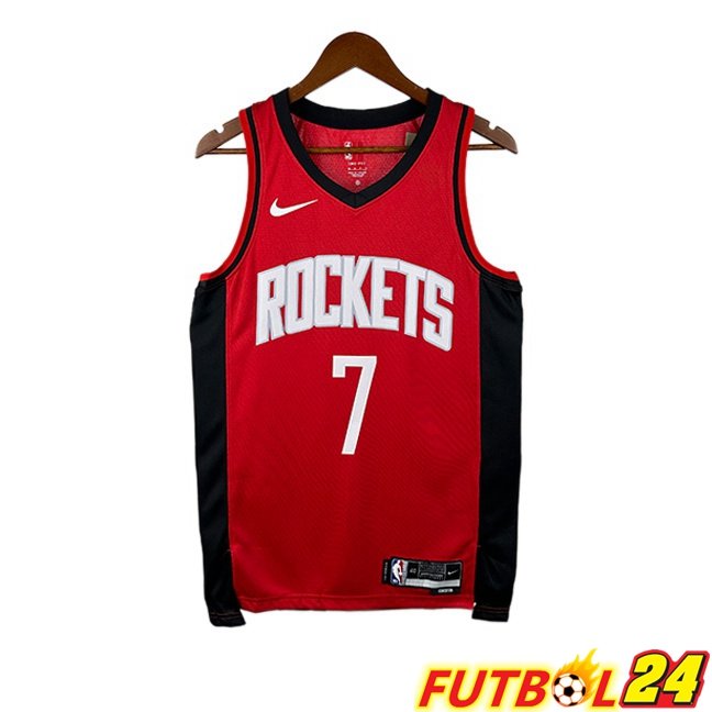 Camiseta NBA Houston Rockets (Kevin Durant 7) Rojo 2022/2023