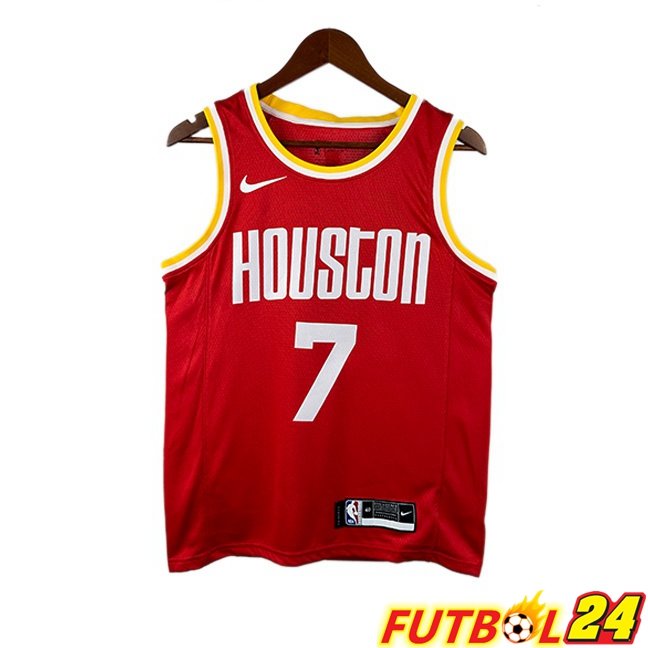 Camiseta NBA Houston Rockets (Kevin Durant 7) Retro Rojo