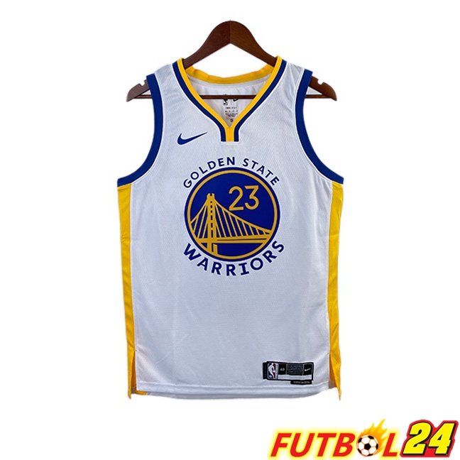 Camiseta NBA Golden State Warriors (Draymond Green 23) Blanco 2022/2023