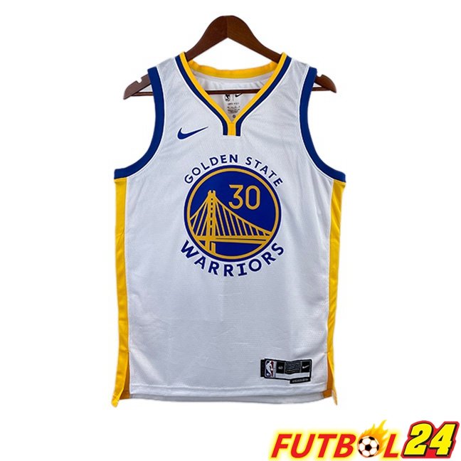 Camiseta NBA Golden State Warriors (Stephen Curry 30) Blanco 2022/2023