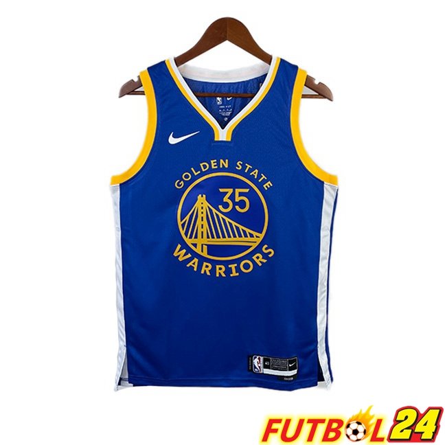 Camiseta NBA Golden State Warriors (Kevin Durant 35) Azul 2022/2023