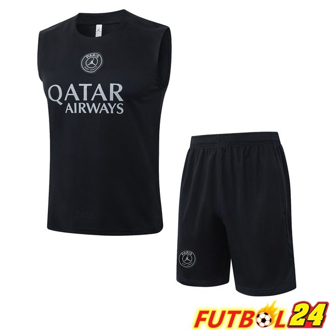 Chalecos De Futbol Paris PSG + Cortos Negro 2026/2027