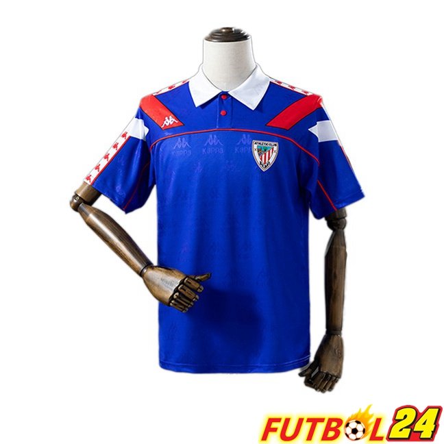 Camisetas De Futbol Athletic Club Retro Segunda Azul 1994-1995