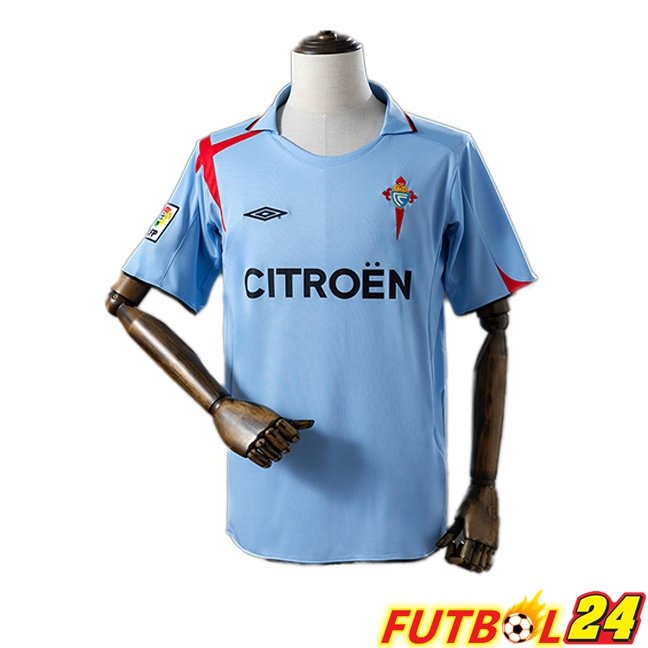 Camisetas De Futbol Celta Vigo Retro Primera Azul 2005-2007