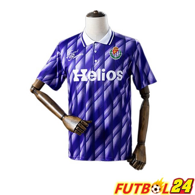 Camisetas De Futbol Real Valladolid Retro Segunda Púrpura 1992-1993
