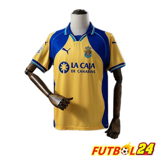 Camisetas De Futbol UD Las Palmas Retro Primera Amarillo 2000-2001