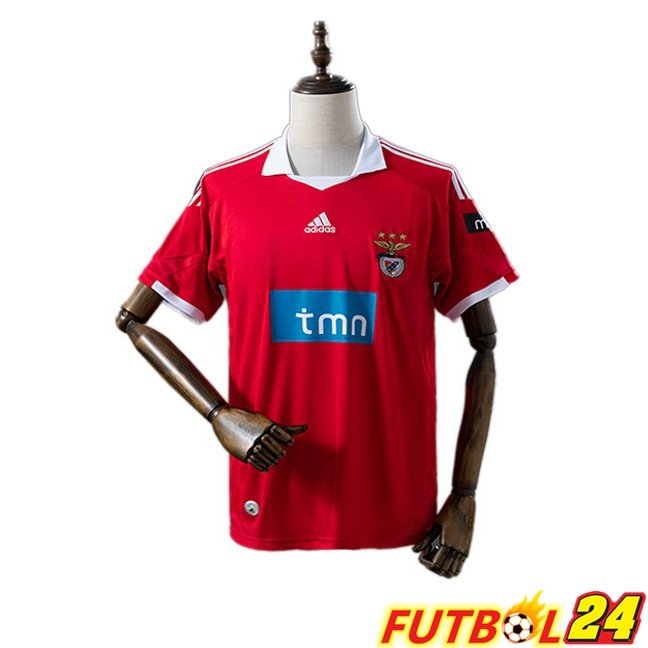 Camisetas De Futbol S.L Benfica Retro Primera Rojo 2009-2010