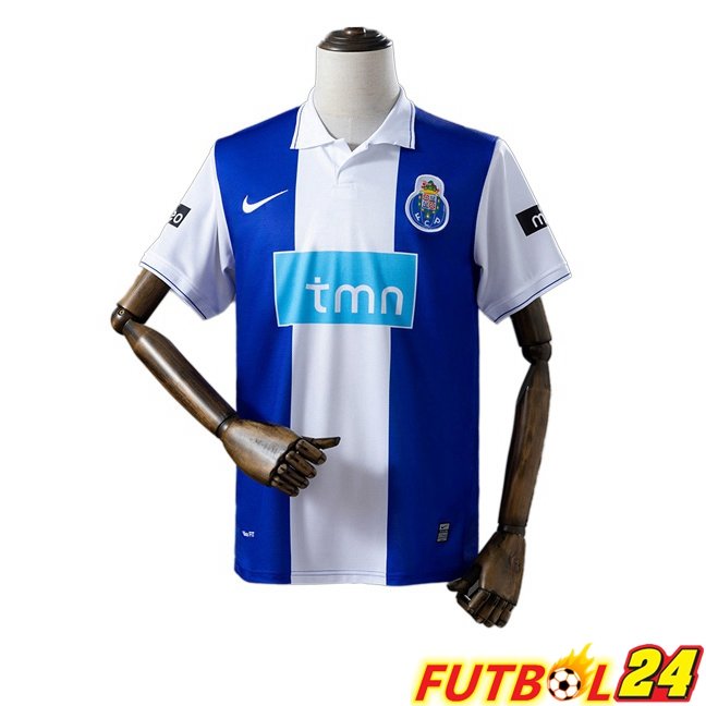 Camisetas De Futbol FC Porto Retro Primera Azul Blanco 2009-2010