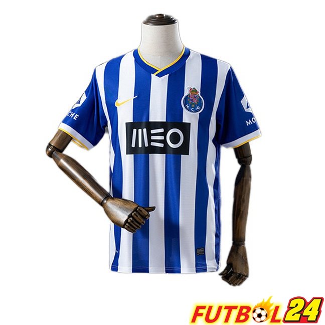 Camisetas De Futbol FC Porto Retro Primera Azul Blanco 2013-2014