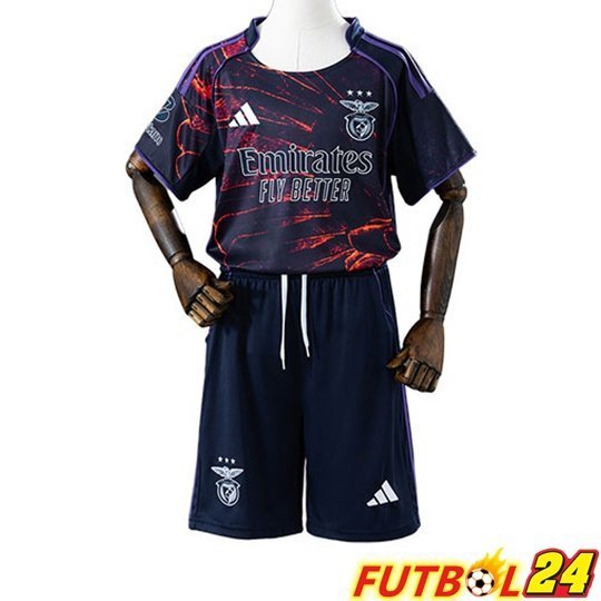 Camisetas De Futbol Benfica Ninos Cuarta 2025/2026