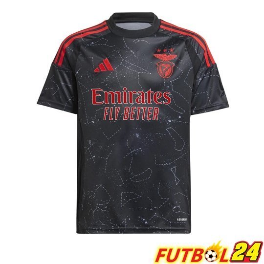 Camisetas De Futbol S.L. Benfica Retro Segunda 2024 2025
