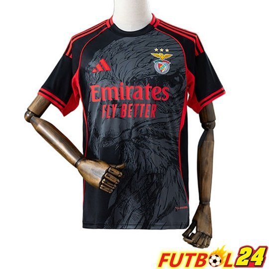 Camisetas De Futbol Benfica Edición Especial Negro 2026/2027