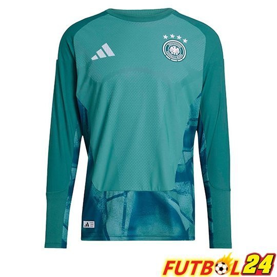 Camiseta Nacional Alemania Manga Larga Portero Verde 2026/2027