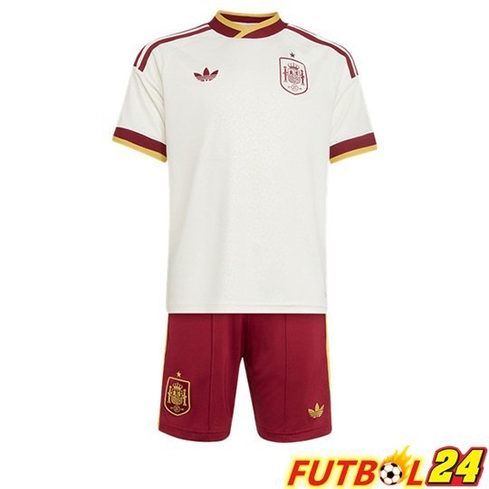 Camiseta Equipe España Ninos Segunda Copa Del Mundo 2026