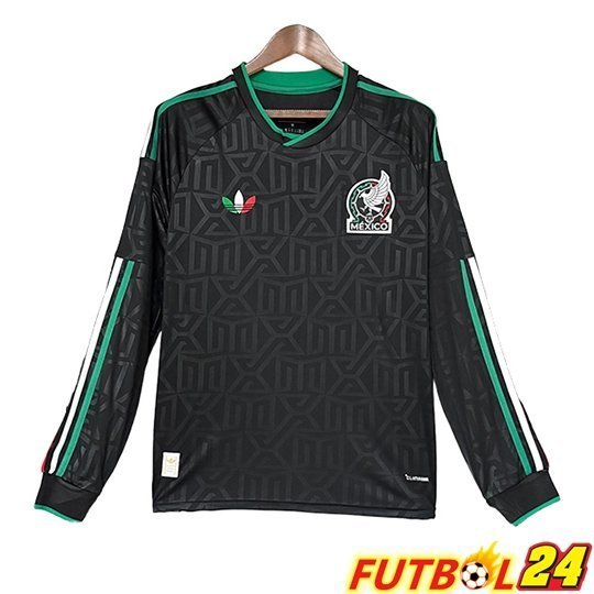 Camiseta Nacional México Manga Larga Edición Especial Negro 2026/2027