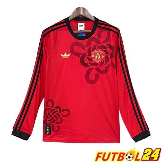 Camisetas De Futbol Manchester United Manga Larga Edición Especial Rojo 2026/2027