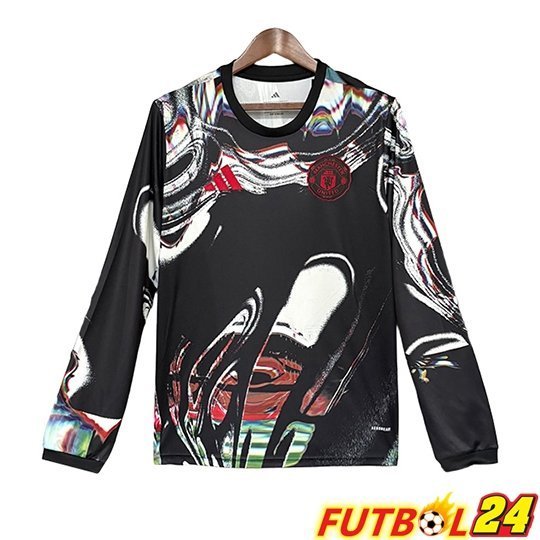 Camisetas De Futbol Manchester United Manga Larga Edición Especial Negro 2026/2027