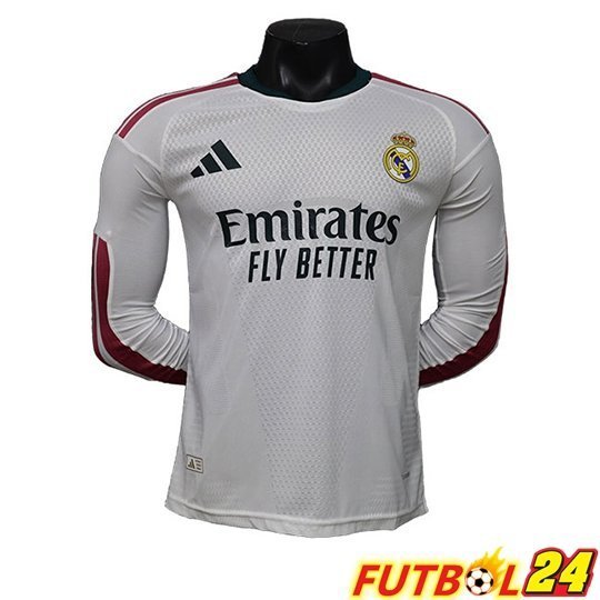 Camisetas De Futbol Real Madrid Primera Manga Larga 2026/2027