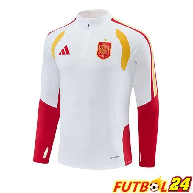 Sudadera De Entrenamiento España Blanco 2026/2027