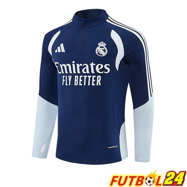 Sudadera De Entrenamiento Real Madrid Azul Real 2026/2027