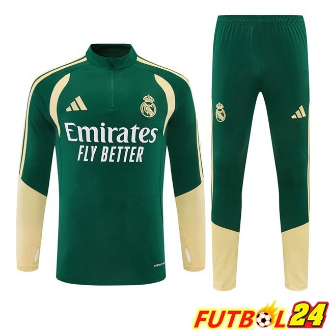 Chandal Equipos De Futbol Real Madrid Verde 2026/2027