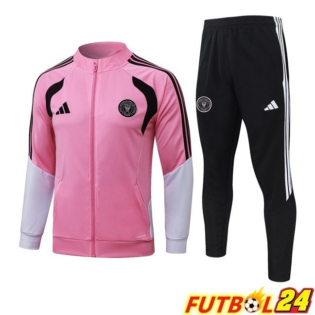 Chandal Equipos De Futbol - Chaqueta Inter Miami CF Rosado 2026/2027