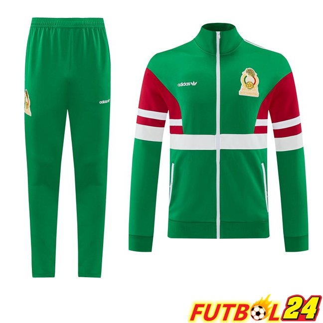 Chandal Equipos De Futbol - Chaqueta México Verde 2026/2027