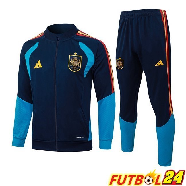Chandal Equipos De Futbol - Chaqueta España Azul Real 2026/2027