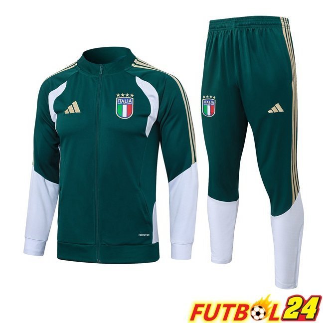 Chandal Equipos De Futbol - Chaqueta Italia Verde 2026/2027