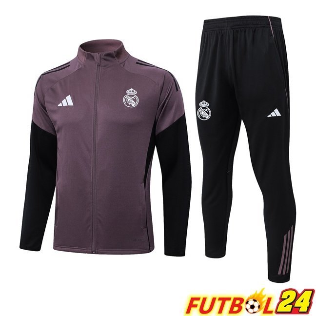 Chandal Equipos De Futbol - Chaqueta Real Madrid Púrpura 2026/2027