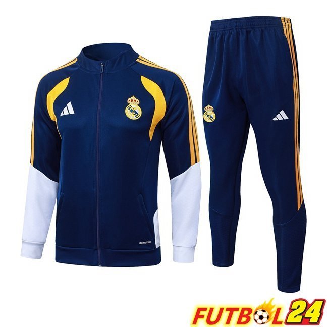 Chandal Equipos De Futbol - Chaqueta Real Madrid Azul Real 2026/2027