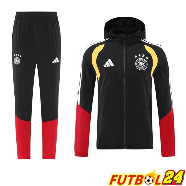Chandal Futbol - Rompevientos Alemania Negro 2026/2027