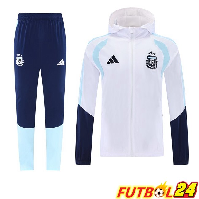 Chandal Futbol - Rompevientos Argentina Blanco 2026/2027