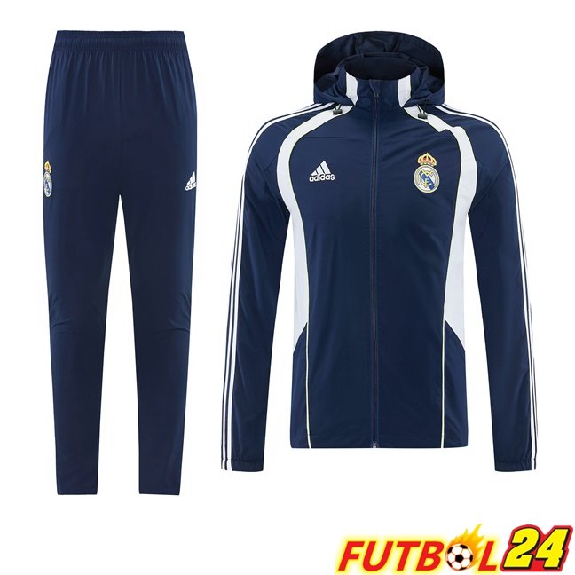 Chandal Futbol - Rompevientos Real Madrid Azul Real 2026/2027