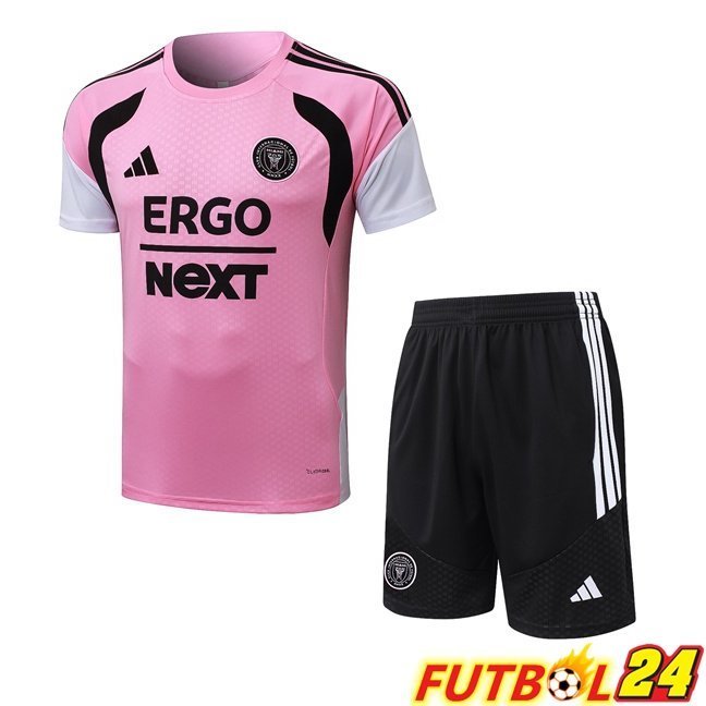 Camiseta Entrenamiento Inter Miami CF + Cortos Rosado 2026/2027